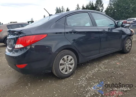 2016 Hyundai Accent Se из США, поврежденный, VIN KMHCT4AE3GU962345